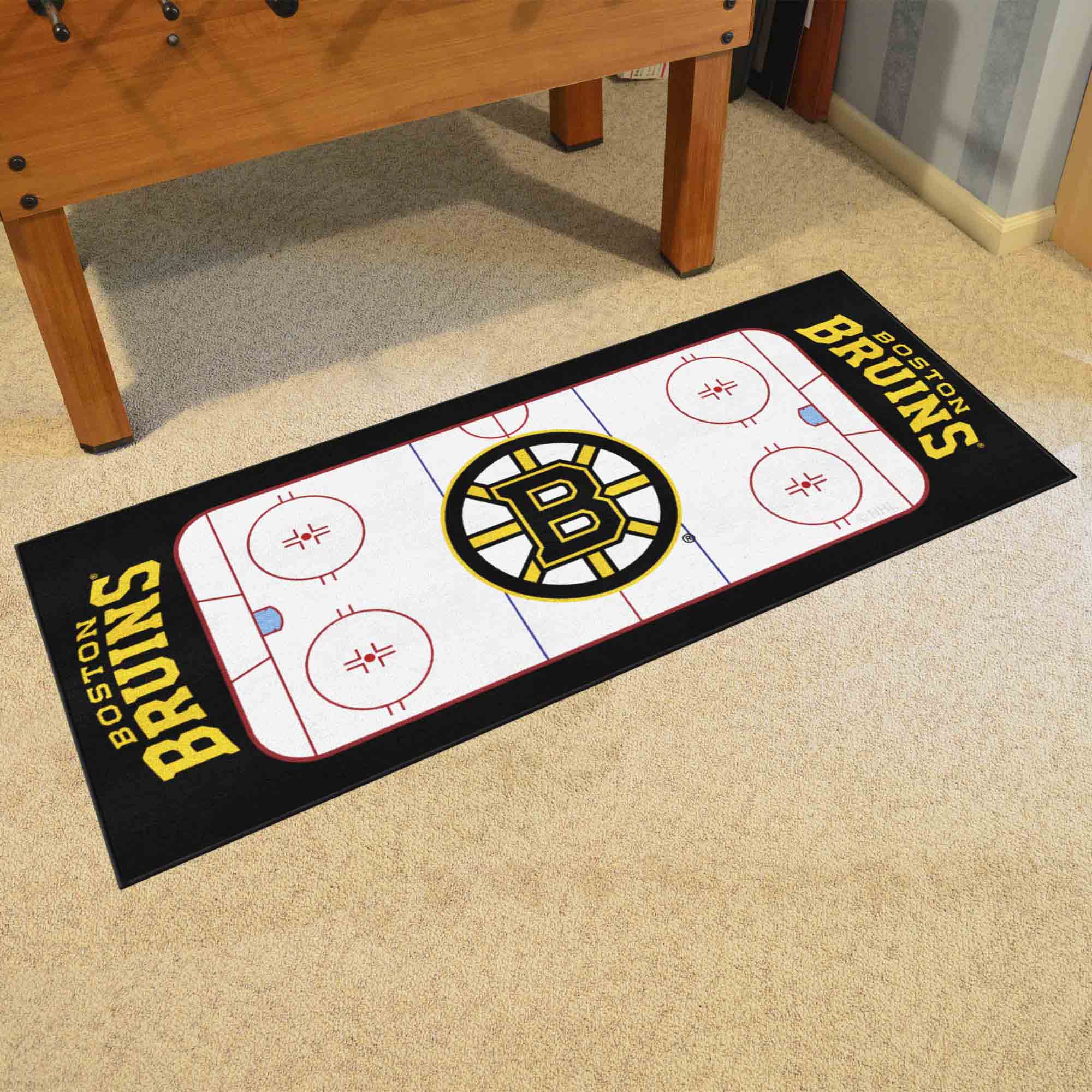 Boston Bruins Rink Runner - 30in. x 72in. - Boston Bruins