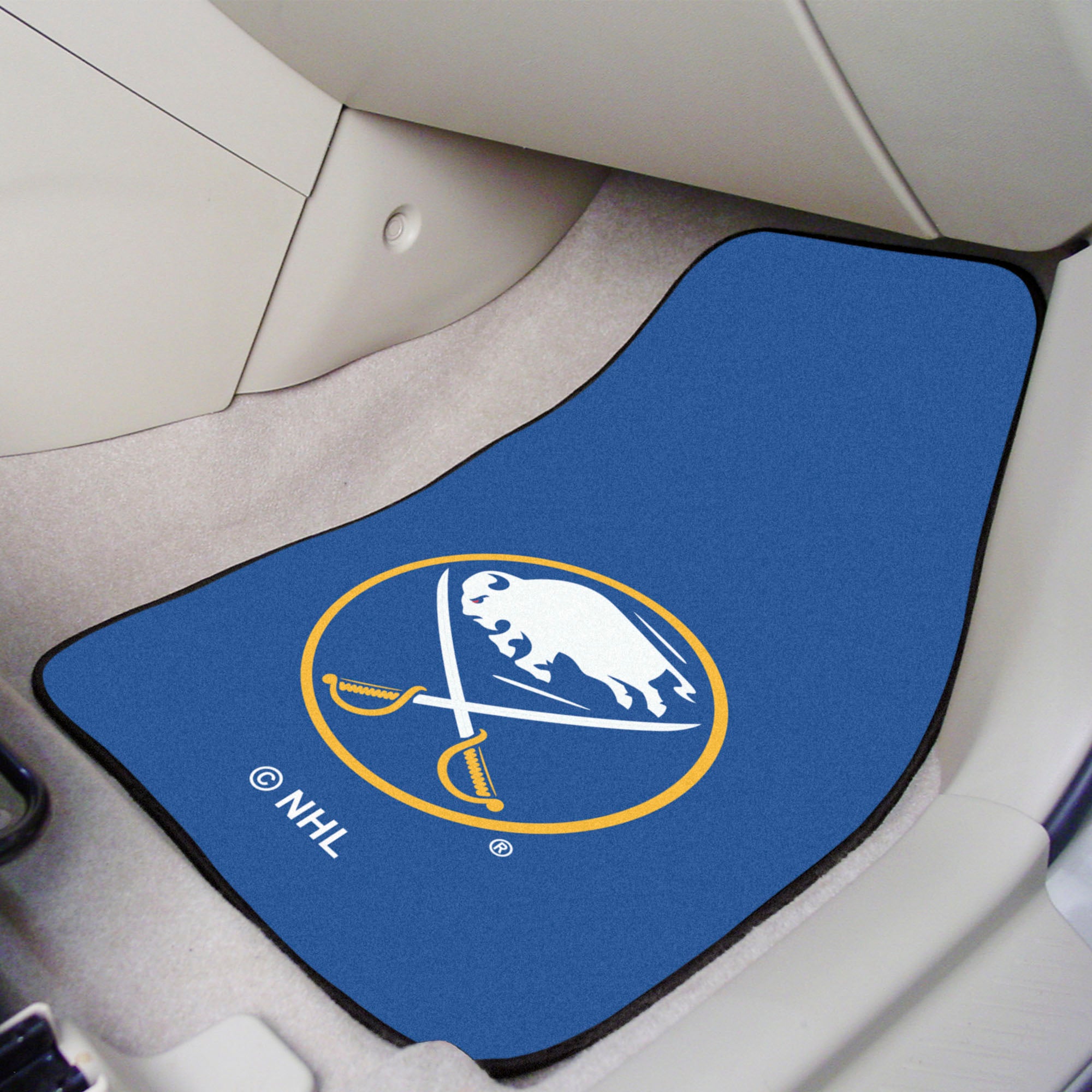 Buffalo Sabres Front Carpet Car Mat Set - 2 Pieces