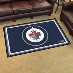 Winnipeg Jets 4ft. x 6ft. Plush Area Rug