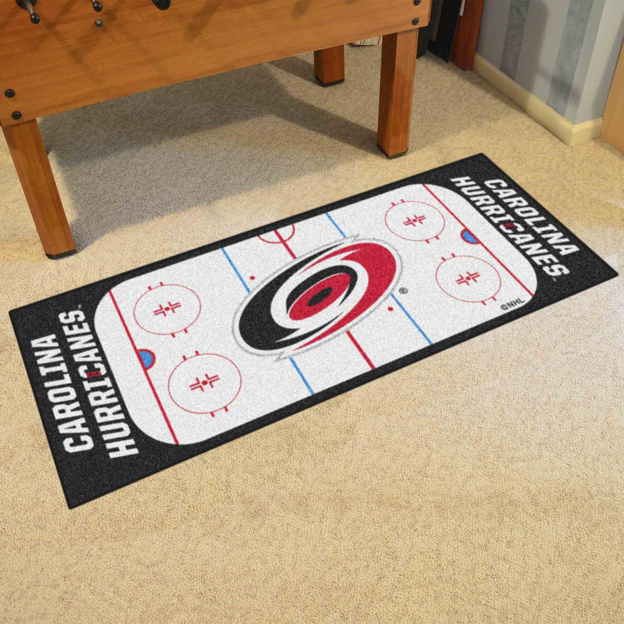 Carolina Hurricanes Rink Runner - 30in. x 72in. - Carolina Hurricanes