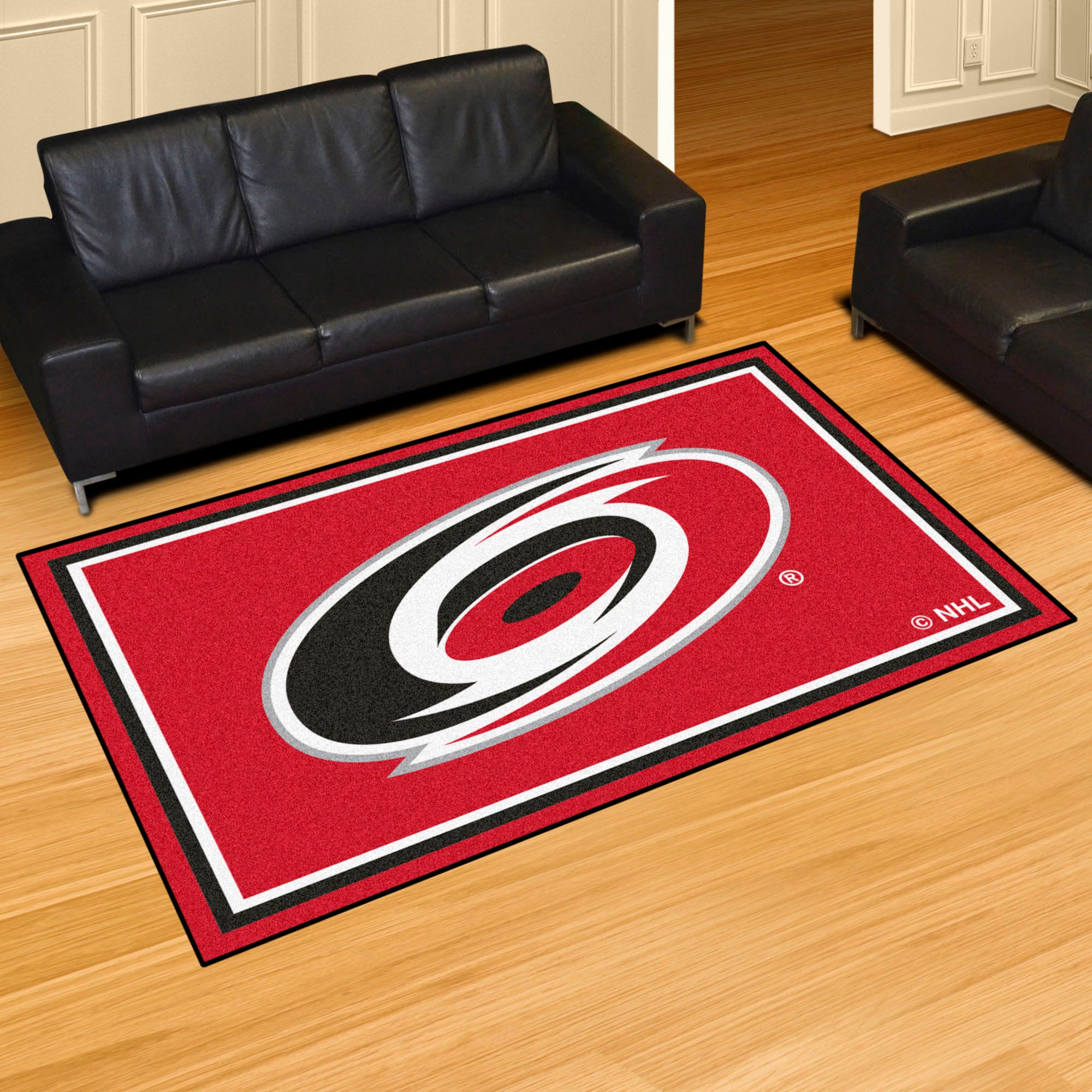 Carolina Hurricanes 5ft. x 8 ft. Plush Area Rug