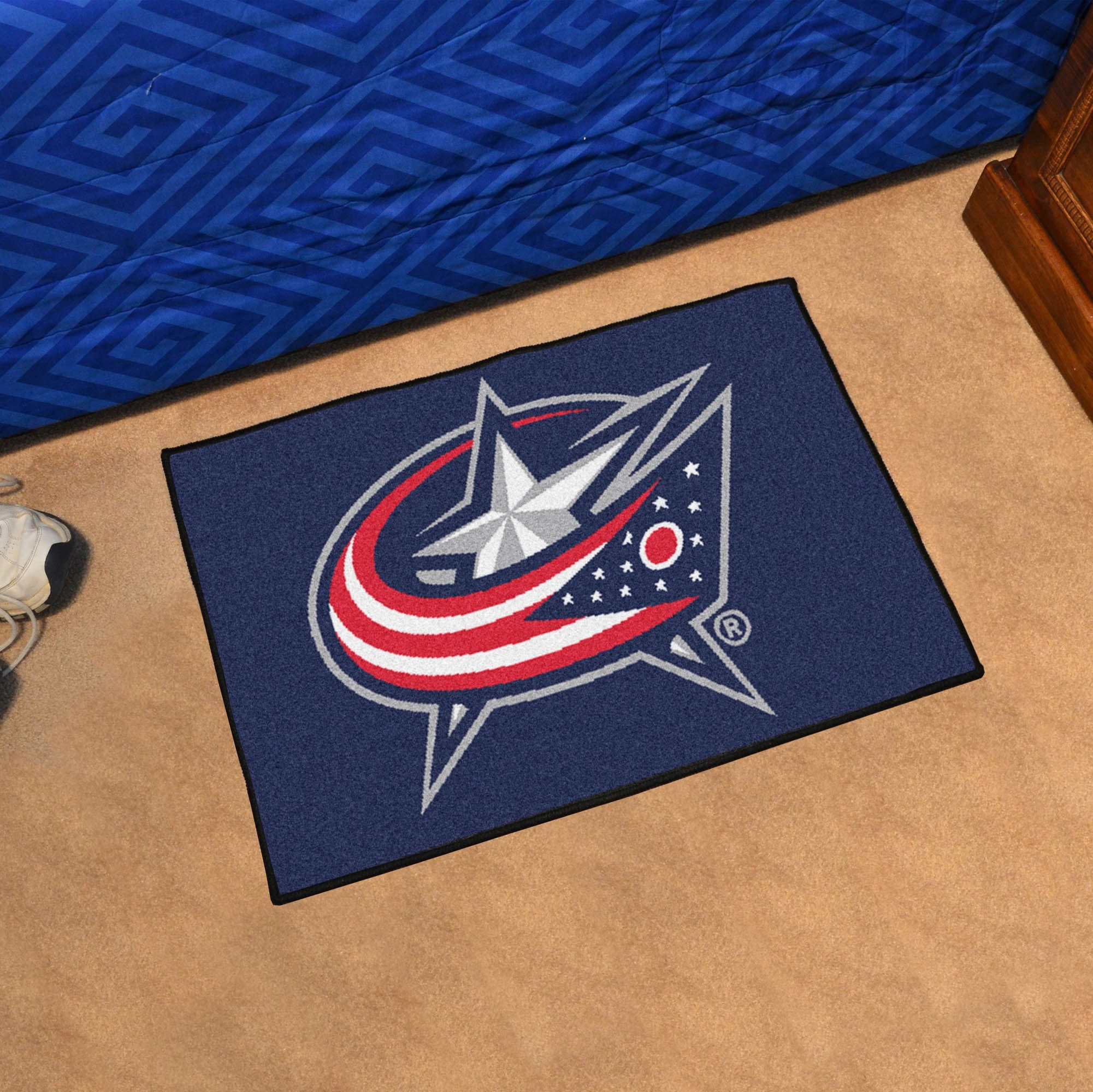 Columbus Blue Jackets Starter Mat Accent Rug - 19in. x 30in. - Columbus Blue Jackets