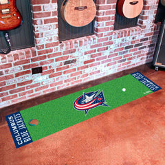 Columbus Blue Jackets Putting Green Mat - 1.5ft. x 6ft.