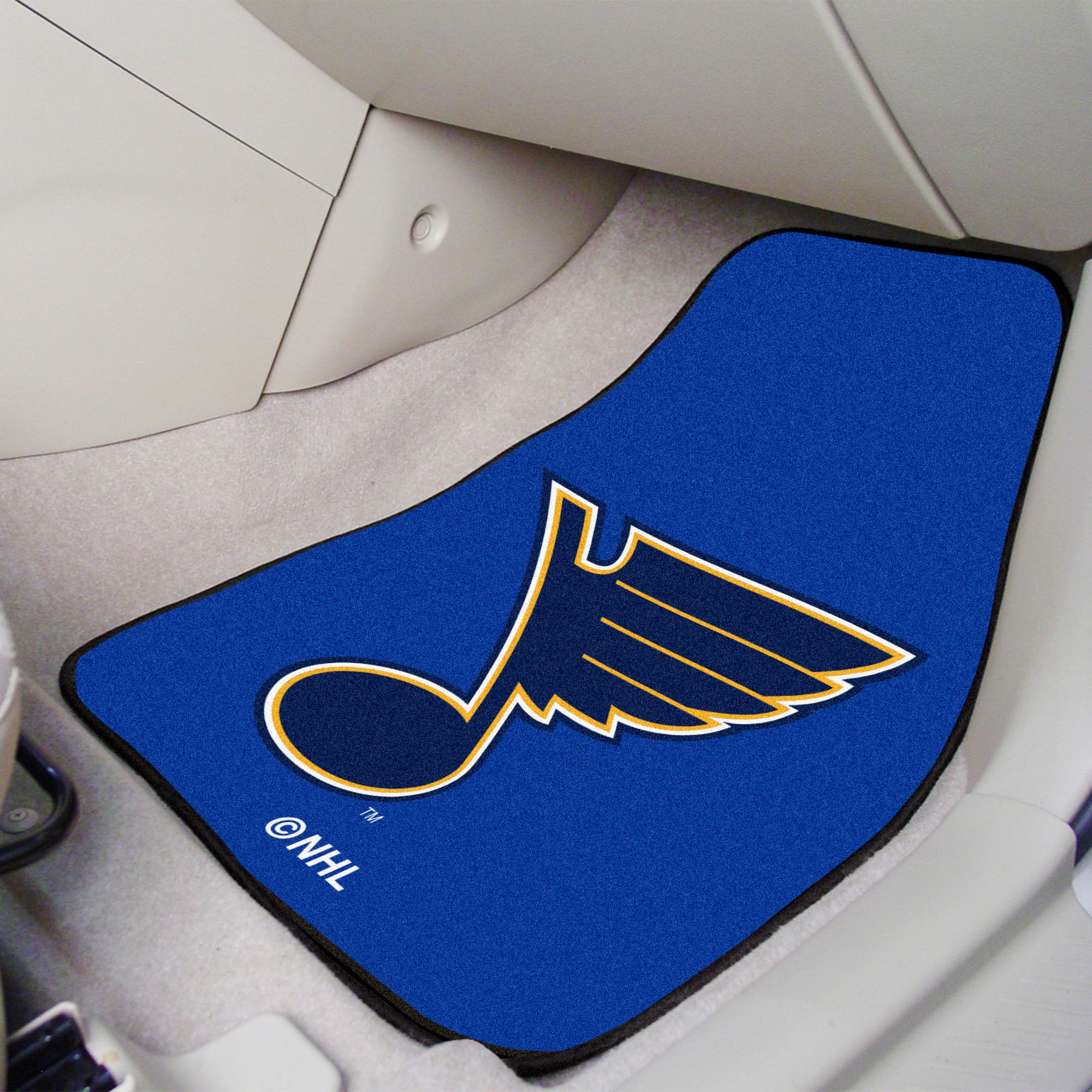 St. Louis Blues Front Carpet Car Mat Set - 2 Pieces