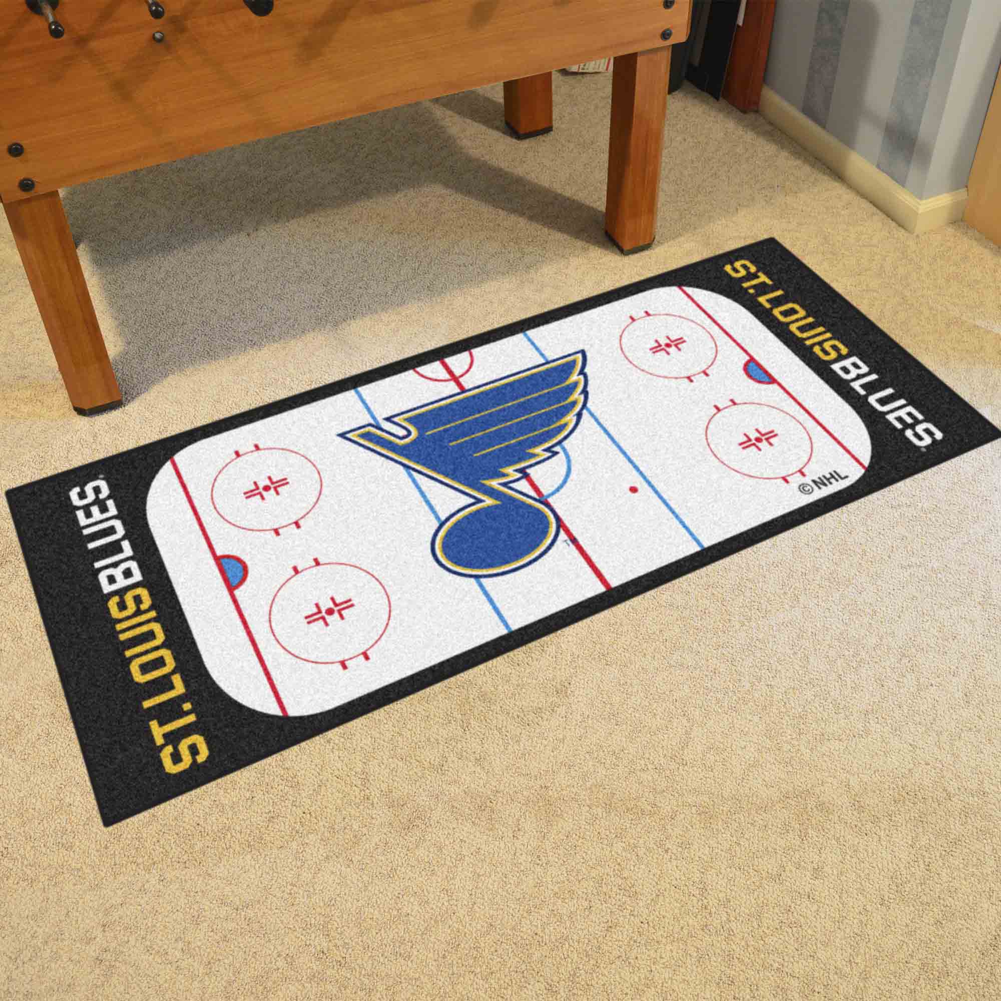 St. Louis Blues Rink Runner - 30in. x 72in.