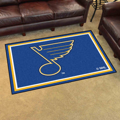 St. Louis Blues 4ft. x 6ft. Plush Area Rug