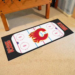 Calgary Flames Rink Runner - 30in. x 72in. - Calgary Flames