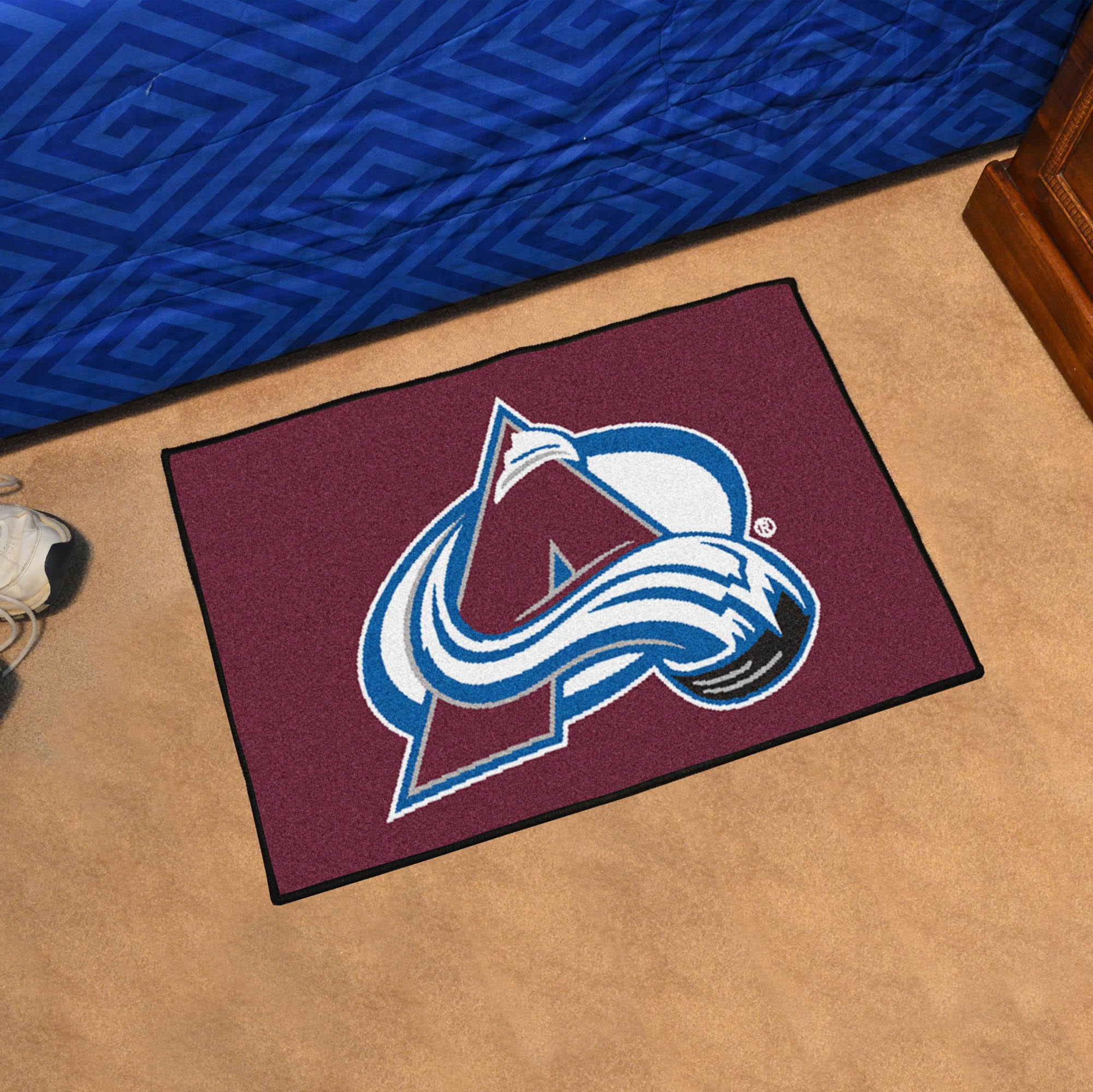 Colorado Avalanche Starter Mat Accent Rug - 19in. x 30in. - Colorado Avalanche