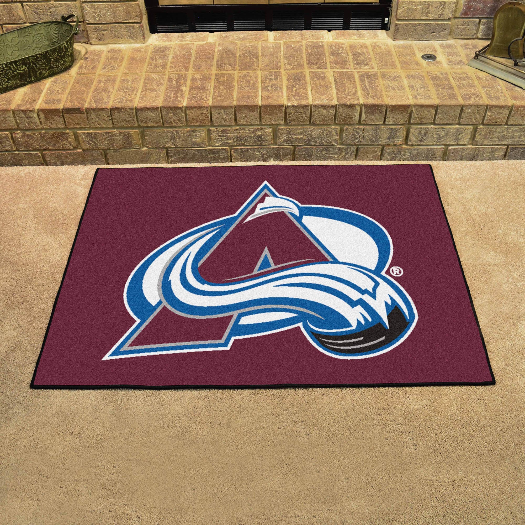 Colorado Avalanche All-Star Rug - 34 in. x 42.5 in. - Colorado Avalanche