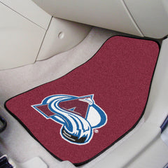 Colorado Avalanche Front Carpet Car Mat Set - 2 Pieces