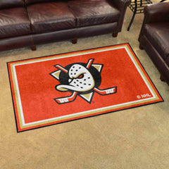 Anaheim Ducks 4ft. x 6ft. Plush Area Rug