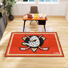 Anaheim Ducks 5ft. x 8 ft. Plush Area Rug