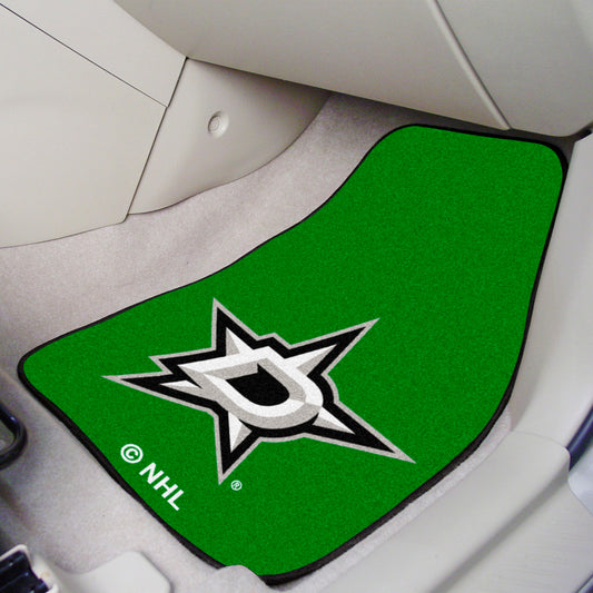 Dallas Stars Front Carpet Car Mat Set - 2 Pieces - Dallas Stars