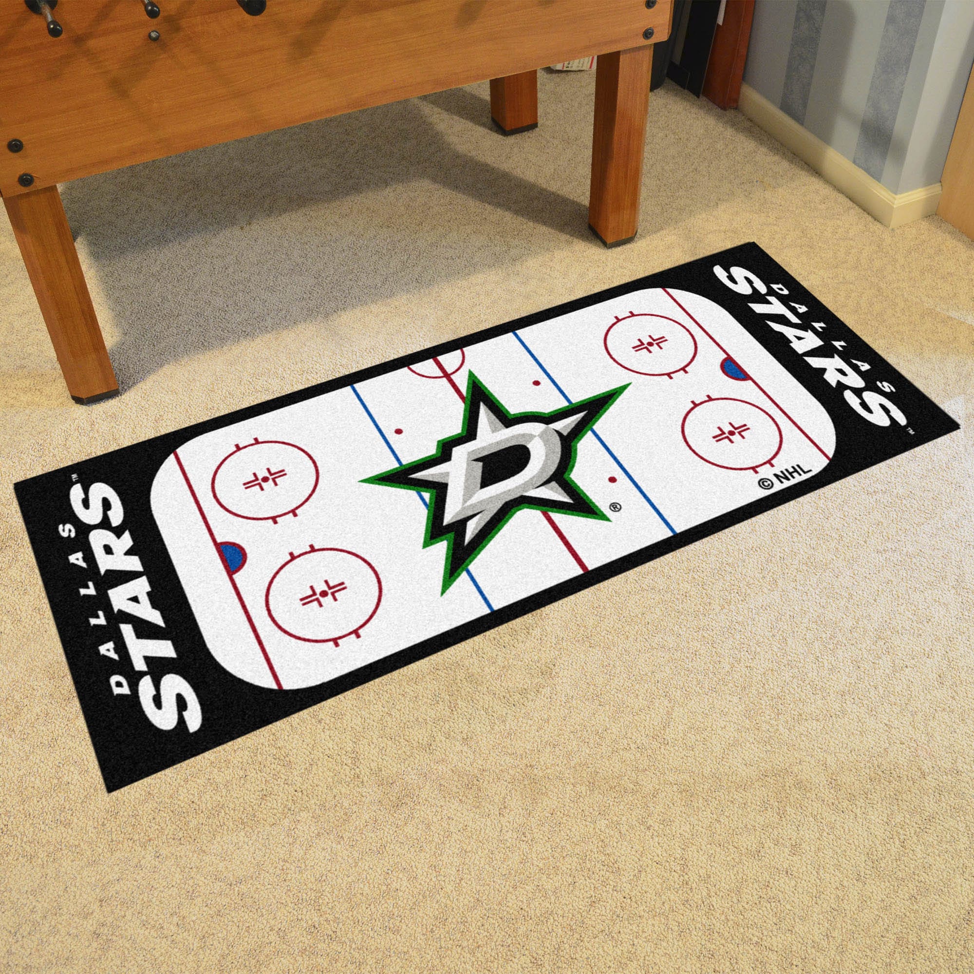 Dallas Stars Rink Runner - 30in. x 72in. - Dallas Stars