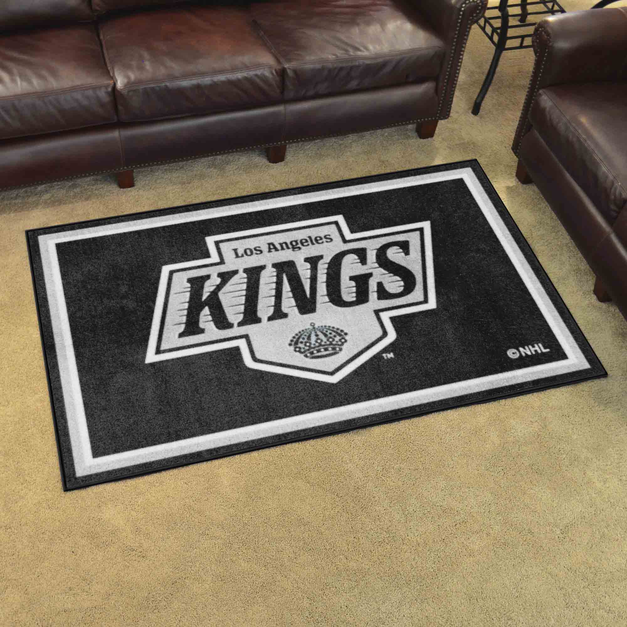 Los Angeles Kings 4ft. x 6ft. Plush Area Rug