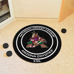 Arizona Coyotes Hockey Puck Rug - 27in. Diameter