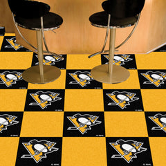 Pittsburgh Penguins Team Carpet Tiles - 45 Sq Ft.