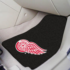 Detroit Red Wings Front Carpet Car Mat Set - 2 Pieces