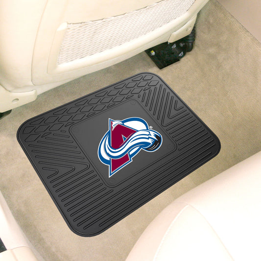 Colorado Avalanche Back Seat Car Utility Mat - 14in. x 17in. - Colorado Avalanche