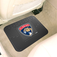 Florida Panthers Back Seat Car Utility Mat - 14in. x 17in.