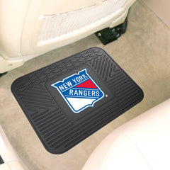 New York Rangers Back Seat Car Utility Mat - 14in. x 17in. - New York Rangers