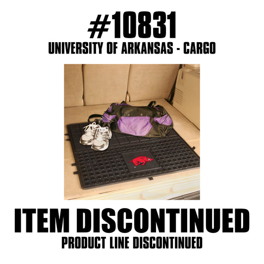 Arkansas Razorbacks Heavy Duty Cargo Mat 31"x31"