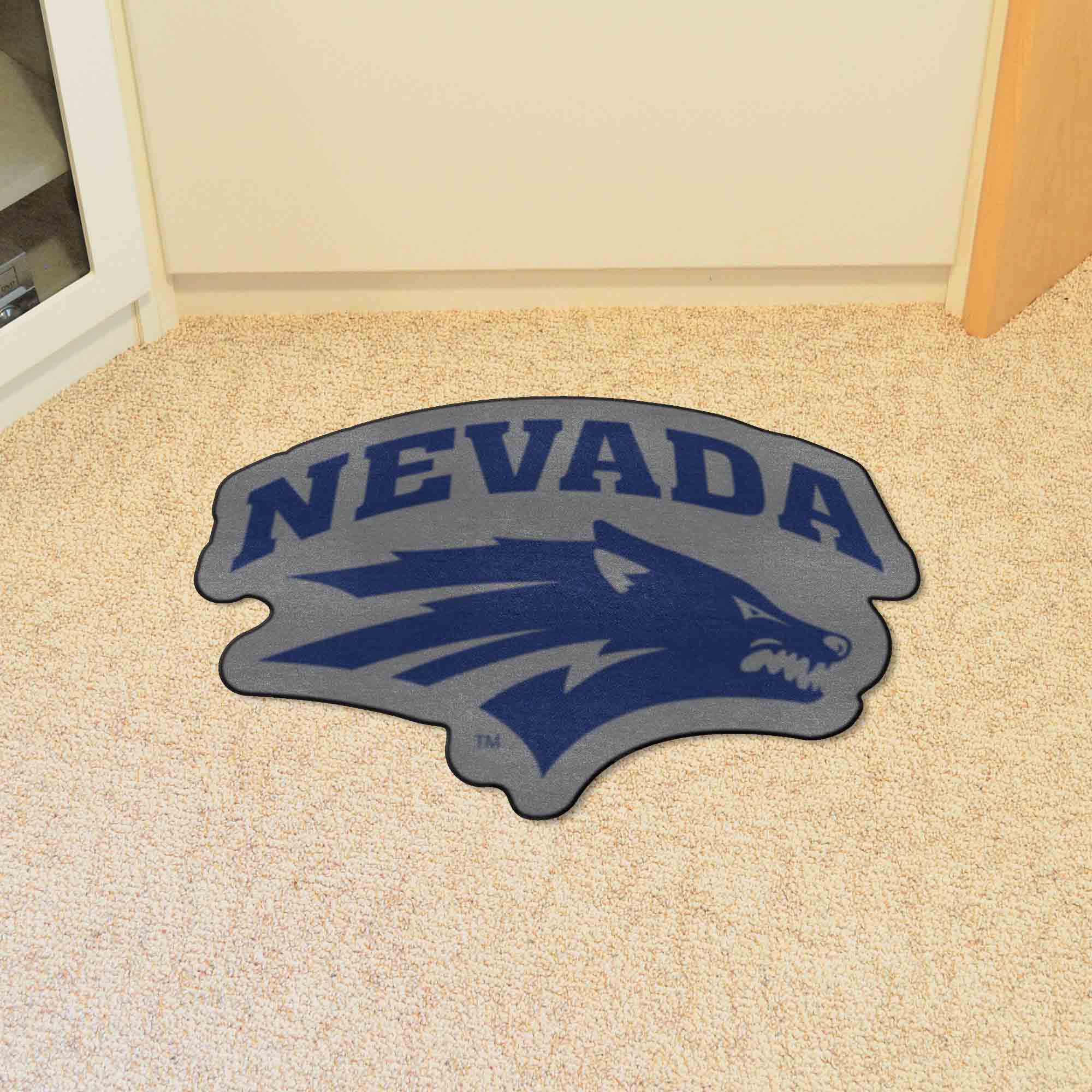 Nevada Wolfpack Mascot Rug - Nevada