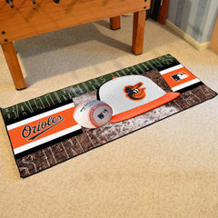 Baltimore Orioles Baseball Runner Rug - 30in. x 72in. - Baltimore Orioles