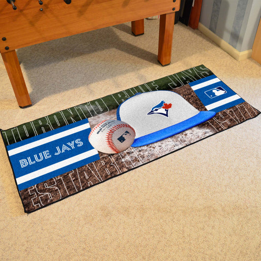 Toronto Blue Jays Baseball Runner Rug - 30in. x 72in.