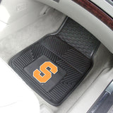 Syracuse Orange Heavy Duty Car Mat Set - 2 Pieces