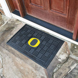 Oregon Ducks Heavy Duty Vinyl Medallion Door Mat - 19.5in. x 31in.