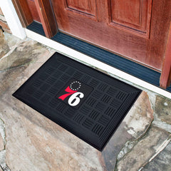 Philadelphia 76ers Heavy Duty Vinyl Medallion Door Mat - 19.5in. x 31in.