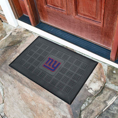 New York Giants Heavy Duty Vinyl Medallion Door Mat - 19.5in. x 31in.