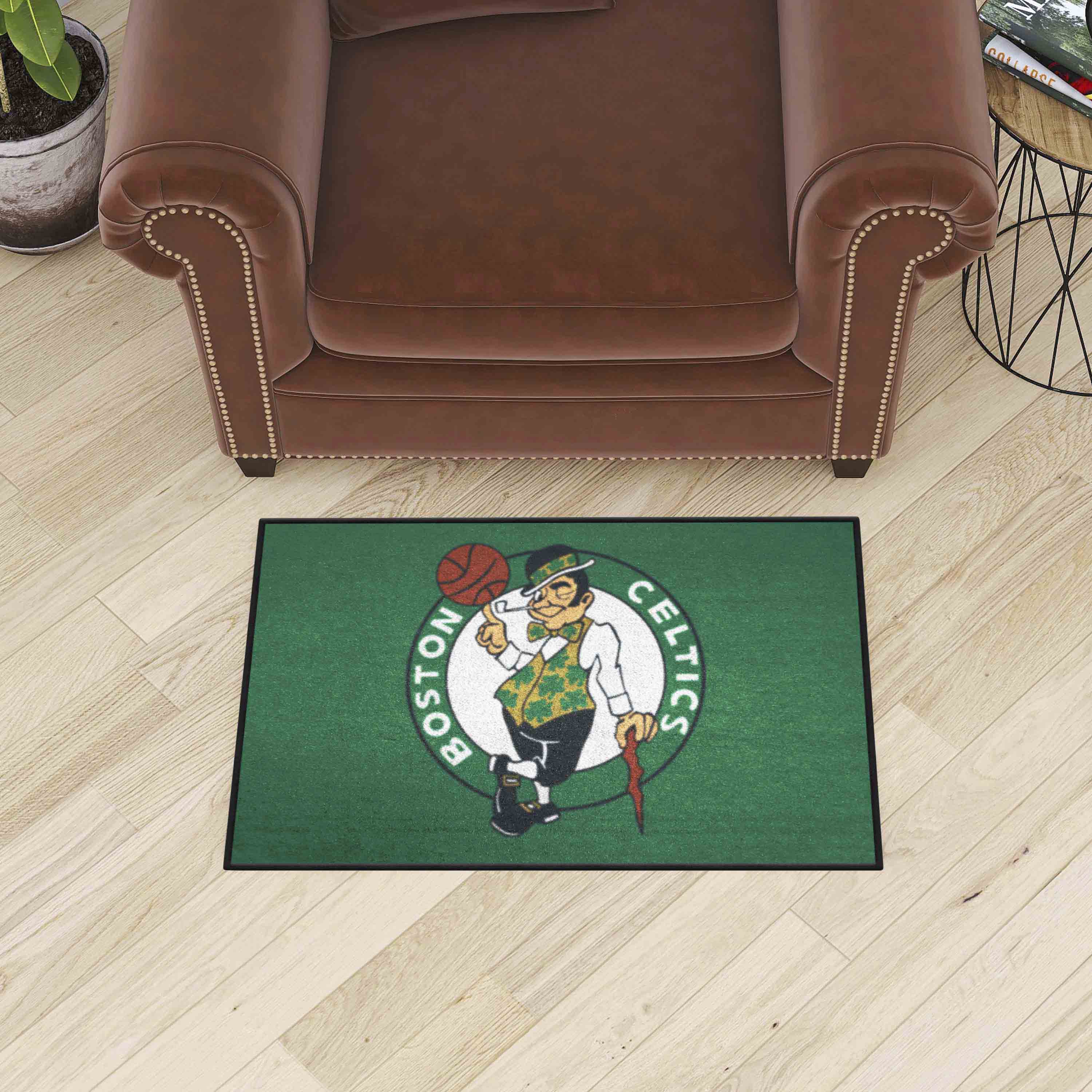 Boston Celtics Starter Mat Accent Rug - 19in. x 30in. - Boston Celtics