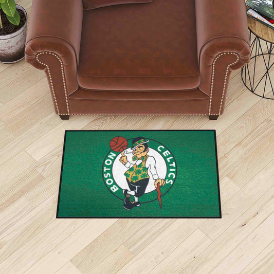 Boston Celtics Starter Mat Accent Rug - 19in. x 30in. - Boston Celtics