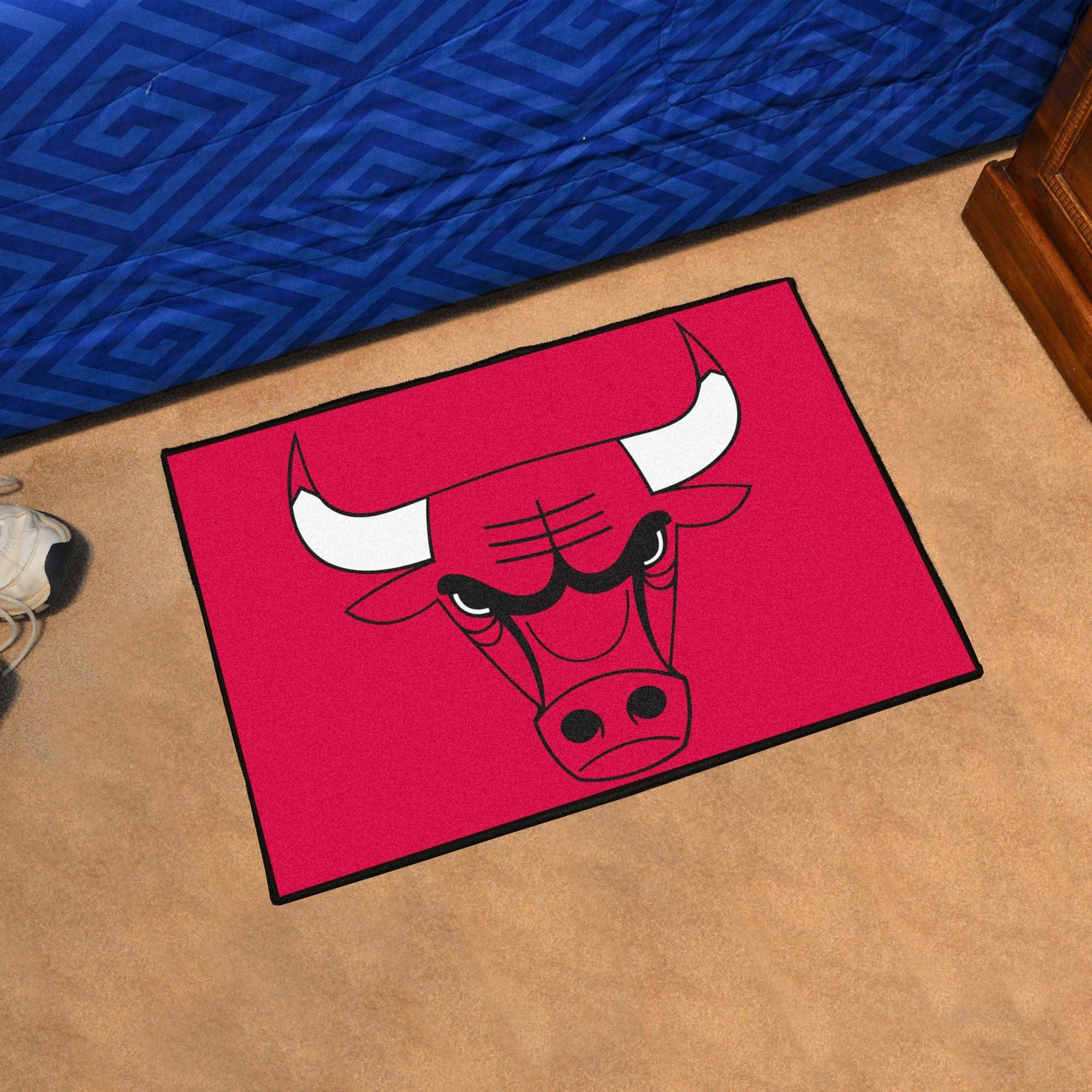 Chicago Bulls Starter Mat Accent Rug - 19in. x 30in. - Chicago Bulls