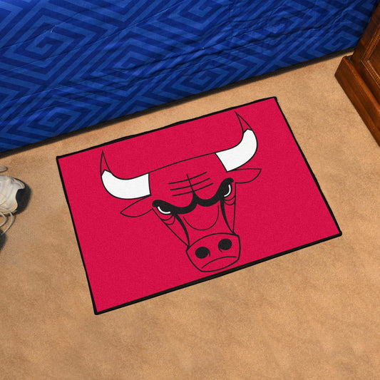 Chicago Bulls Starter Mat Accent Rug - 19in. x 30in. - Chicago Bulls