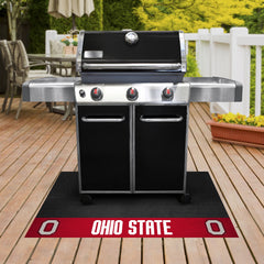 Ohio State Buckeyes Vinyl Grill Mat - 26in. x 42in.