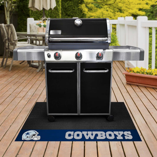 Dallas Cowboys Vinyl Grill Mat - 26in. x 42in. - Dallas Cowboys