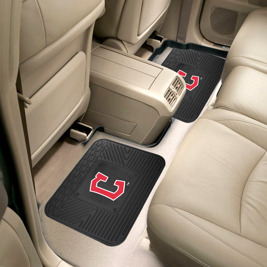 Cleveland Guardians Back Seat Car Utility Mats - 2 Piece Set