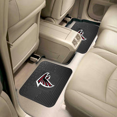 Atlanta Falcons Back Seat Car Utility Mats - 2 Piece Set - Atlanta Falcons