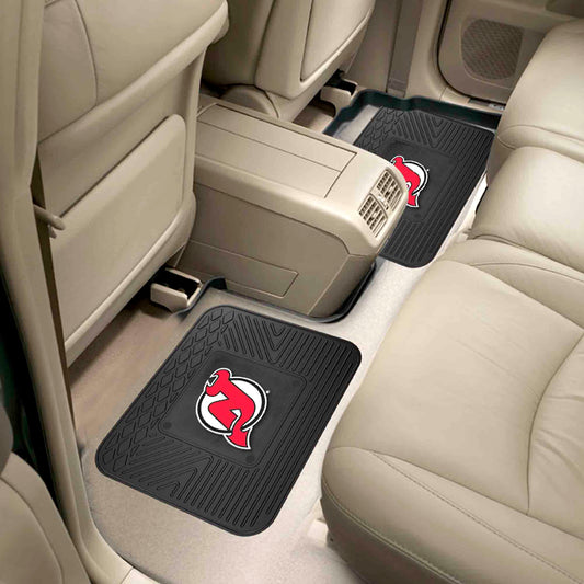 New Jersey Devils Back Seat Car Utility Mats - 2 Piece Set