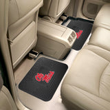 Ole Miss Rebels Back Seat Car Utility Mats - 2 Piece Set - Ole Miss