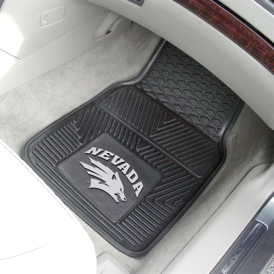 Nevada Wolfpack Heavy Duty Car Mat Set - 2 Pieces - Nevada