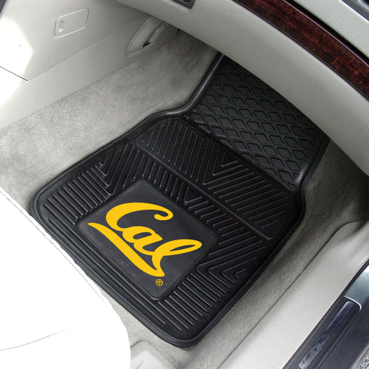 Cal Golden Bears Heavy Duty Car Mat Set - 2 Pieces