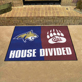 House Divided - Montana / Montana State House Divided House Divided Rug - 34 in. x 42.5 in.