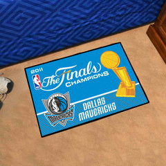 Dallas Mavericks 2011 NBA Champions Starter Mat Accent Rug - 19in. x 30in. - Dallas Mavericks