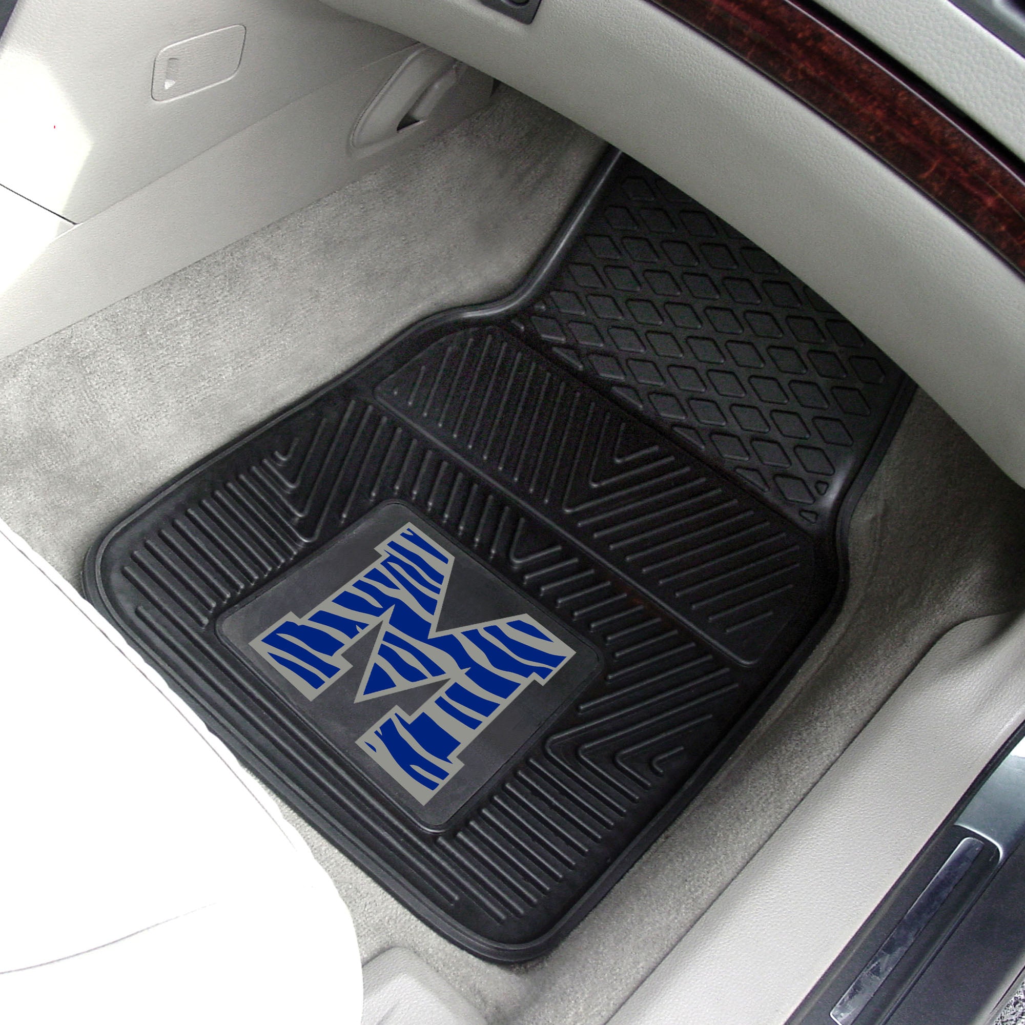 Memphis Tigers Heavy Duty Car Mat Set - 2 Pieces