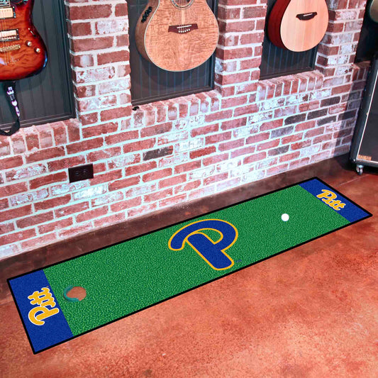 Pitt Panthers Putting Green Mat - 1.5ft. x 6ft.