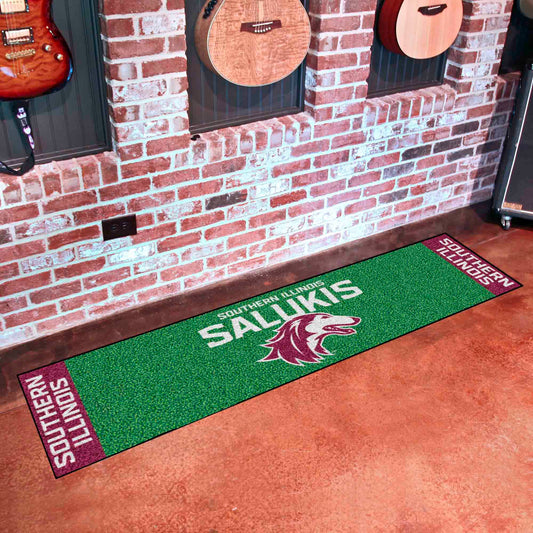 Southern Illinois Salukis Putting Green Mat - 1.5ft. x 6ft.